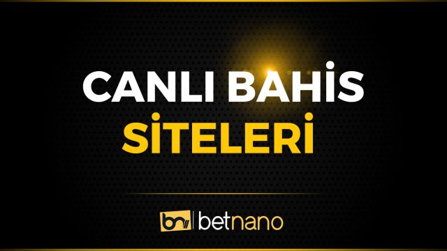 Canlı bahis siteleri
