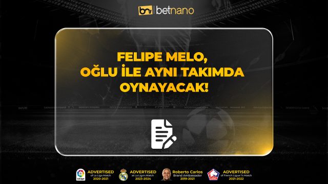 Felipe Melo, oğlu ile aynı takımda oynayacak!