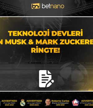 Teknoloji Devleri Elon Musk ve Mark Zuckerberg Ringte!
